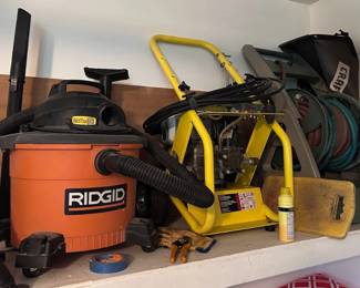 Pressure washer and wet/dry vac