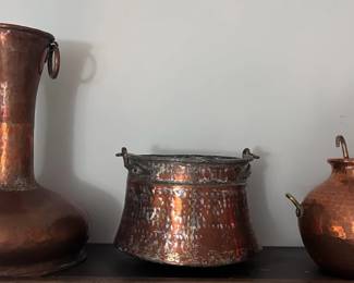 Lots of copper pieces