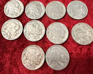 Buffalo nickels