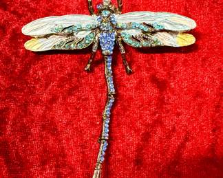 Beautiful dragonfly pin