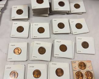 Nice collection of 5060s and 70s pennies