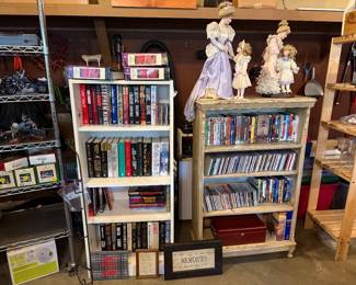 Books, CDs, collectables, etc. 