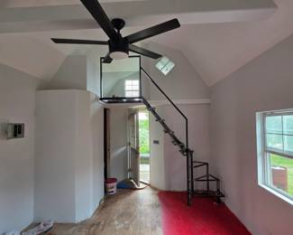 Inside of tiny home/ hunting cabin. Great opportunity to customize for your needs!