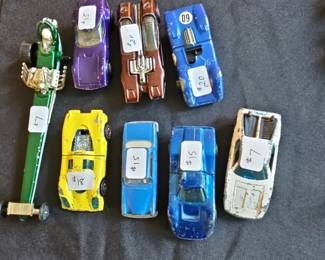 Assorted Vintage DieCast Toy Cars Hot Wheels, Matchbox, Tootsie Toy
