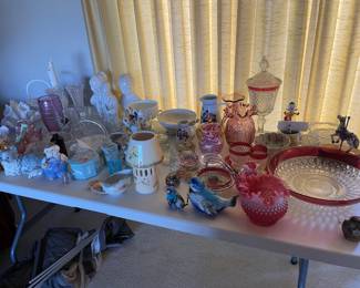 Lots of glassware
