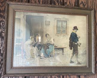 Vintage wall art