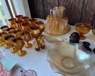 Brown/amber glassware