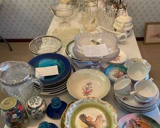 Lots of glassware
