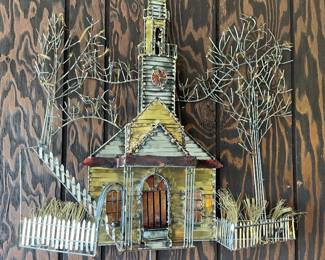 Metal wall art