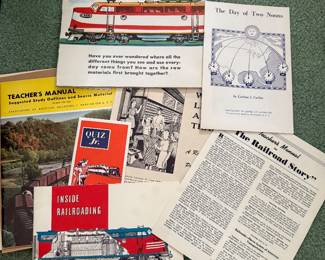 Railroad Pamphlets/Teaching Materials 