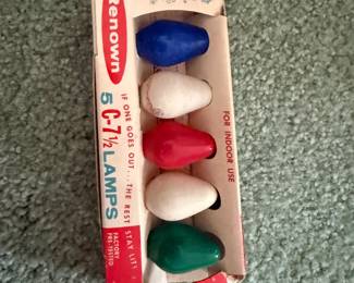 Vintage Christmas Bulbs