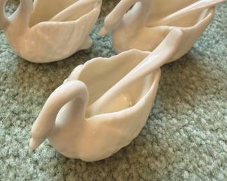 Lenox Swan Salt  Cellars