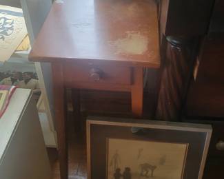 cherry table, art