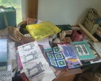 quilting, knitting supplies