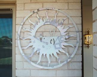 Laser cut metal Art