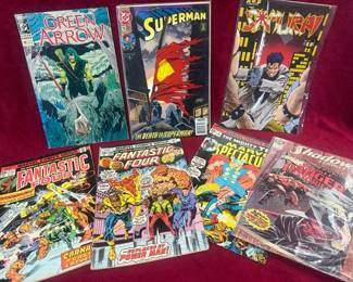 Marvel, DC Comics  Airrel Vintage Comics