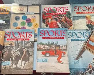 Sports Illustrated Inaugural 1954 Issue Thru December