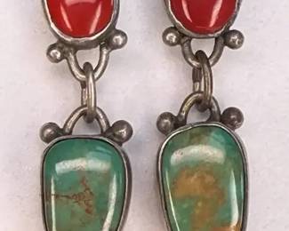Tische Navajo Sterling Earrings