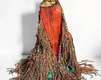 Tuareg leather bag from Niger