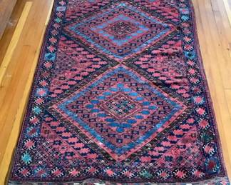 Vintage Afghan Rug