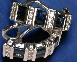Legend Jewelry Co Earrings In Platinum