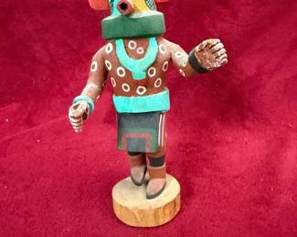 Kachina Signed Benetta Jackson Hopi Corn Dancer