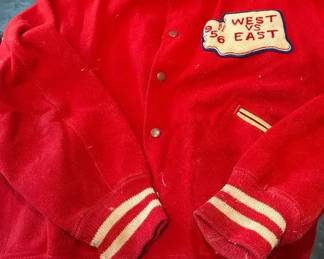 Red Ernie Rose Sports Jacket 1956 West Vs East