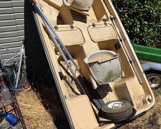 Bass hound 9.4 BOAT with trailer