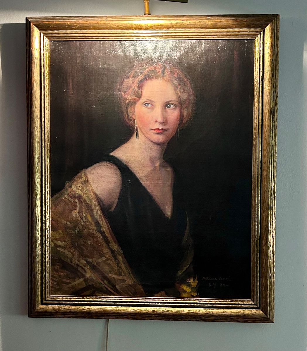 oil painting is signed by Arturo Noci (1874–1953),