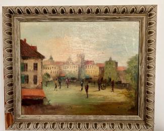 oil painting by the French Post-Impressionist artist Edouard Léon Cortès (1882–1969)