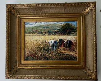  "Trio of Harvesters" by the artist P. Fraile