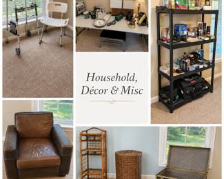 Household decor in miscellaneous items