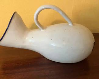 Antique White Enamel Hospital Urinal