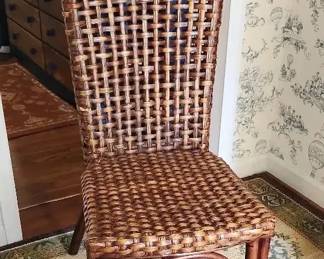 Woven Rattan Dining Chair