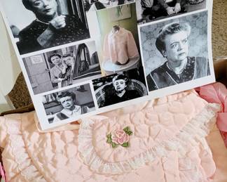 Aunt Bee's Pink Robe from the 1960  The Andy Griffith Show played by Frances Bavier