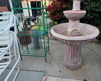 Beautiful outdoor fountain 