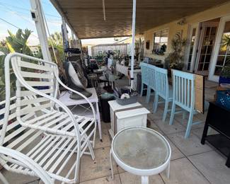 Vintage patio chairs 