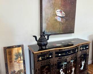 Asian inspired pieces