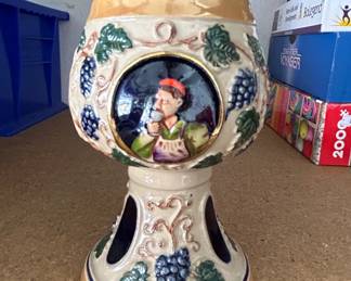 German Beer Stein with Berlin Scene and Figural Panels third image
