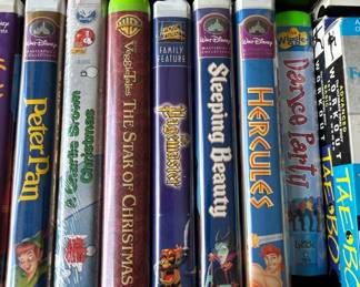 Assorted VHS Tapes  Disney, VeggieTales, and More fourth image