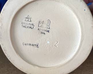 Original Thewalt Liter Beer Stein with Pewter Lid fourth image