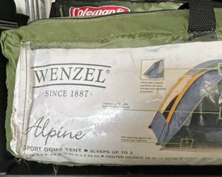 Coleman Evanston Person Tent  Wenzel Alpine Person Tent second image