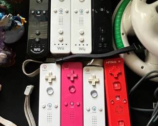 Nintendo Wii Console with Controllers and Accessories fourth image