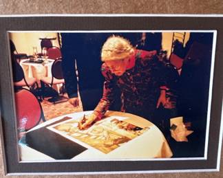 The Mentor artwork signed by Rosa Parks