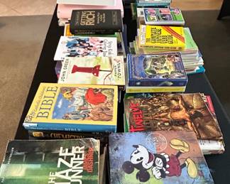 Assorted Books Collection with Comic Book Bibles and Maze Runner Series