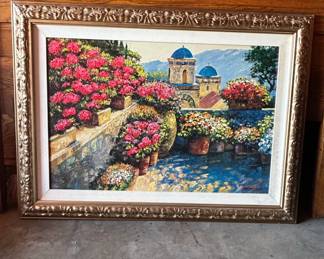 Howard Behrens The Domes of Ravello Artist Proof
