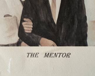 The Mentor artwork signed by Rosa Parks