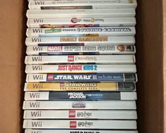 Nintendo Wii Video Game Collection