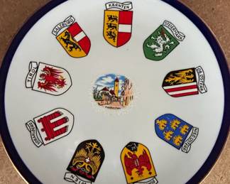 Wienberg Kirchenlamitz Echt Kobalt Decorative Plate