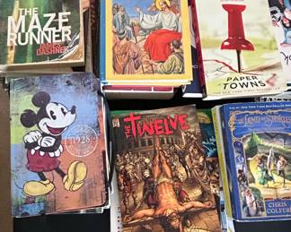 Assorted Books Collection with Comic Book Bibles and Maze Runner Series second image